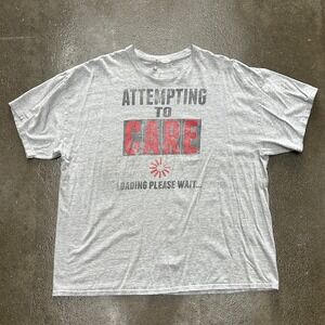 Vintage Attempting to Care Tee